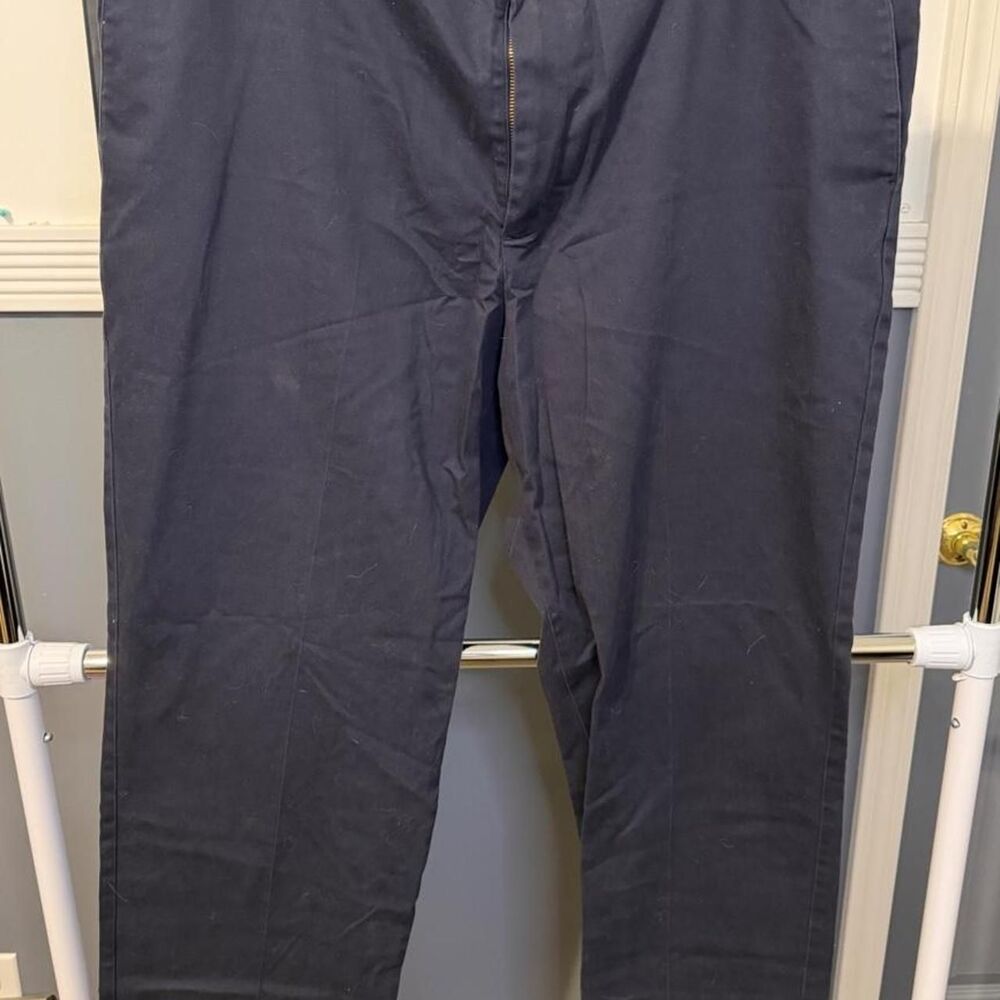 Dockers Men's Navy and Black Trousers